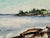 Rustic Henry Emil Salloch Original Watercolor on Paper Otter Point, Mt Desert, Me. 1952. For Sale - Image 3 of 7
