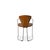 Interio Croma Steel Tube Chairs in Natural Leather, Set of 4 For Sale - Image 10 of 12