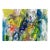Yellow and Green Abstract Watercolor, 1980s, 10.25\" X 14.25\" by Les Anderson For Sale