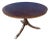 42” Diameter Georgian Style Round Accent Table by Leighton Hall - Showroom Sample For Sale