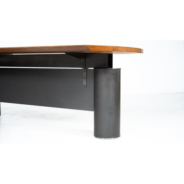 Large Artona Desk by Afra & Tobia Scarpa for Maxalto, 1970s For Sale - Image 9 of 18