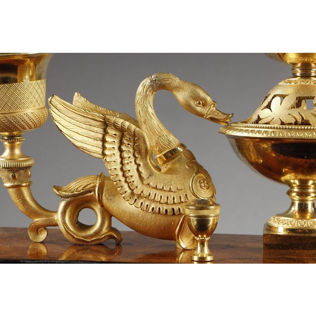 French Empire Inkwell, 1810 For Sale - Image 11 of 18