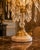 French 1990 French Louis XVI Gold Bronze Crystal Candelabra Table Lamp For Sale - Image 3 of 16