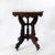 Wood 19th Century Victorian Walnut Marble Top Table For Sale - Image 7 of 9