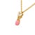 Conch Pearl Diamond 18k Yellow Gold Drop Pendant Necklace For Sale In Los Angeles - Image 6 of 7