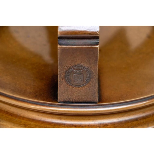 Emile Boisseau "Le Troubadour" Patinated Bronze For Sale In New York - Image 6 of 7