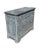 1990s Antique French Louis Philippe Walnut Dresser | Blue-Black Painted Commode | Circa 1920 For Sale - Image 5 of 12