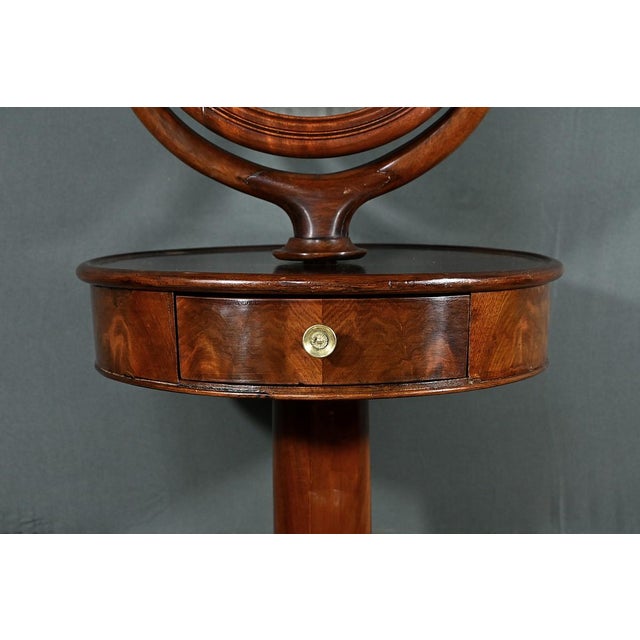 Brown Early 19th Century Barber in Mahogany For Sale - Image 8 of 18