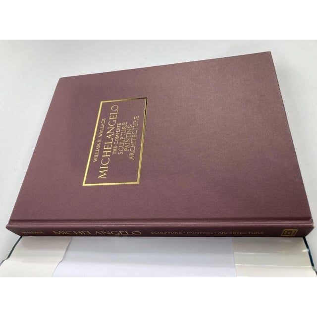Paper Michelangelo by William E. Wallace the Complete Sculpture Painting and Architecture Book For Sale - Image 7 of 13