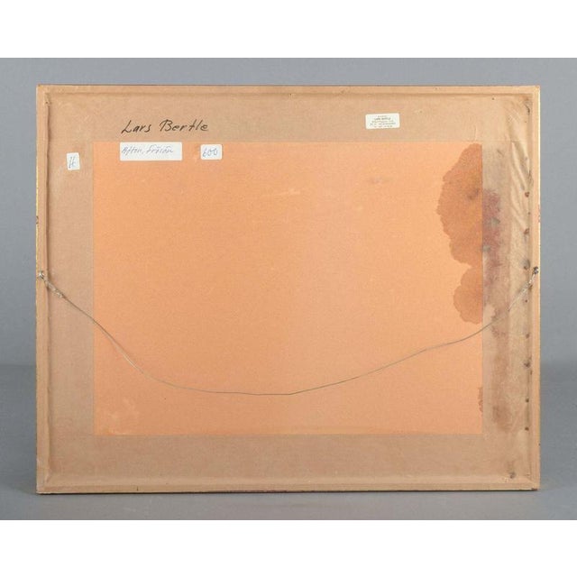 Lars Bertle,Red and Violet Tones, 1960s, Watercolor on Paper For Sale - Image 4 of 5