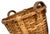 Large Size Substantially Made Antique American Hand Woven Ash Wood Splint Maine Apple Farm Basket For Sale - Image 13 of 18