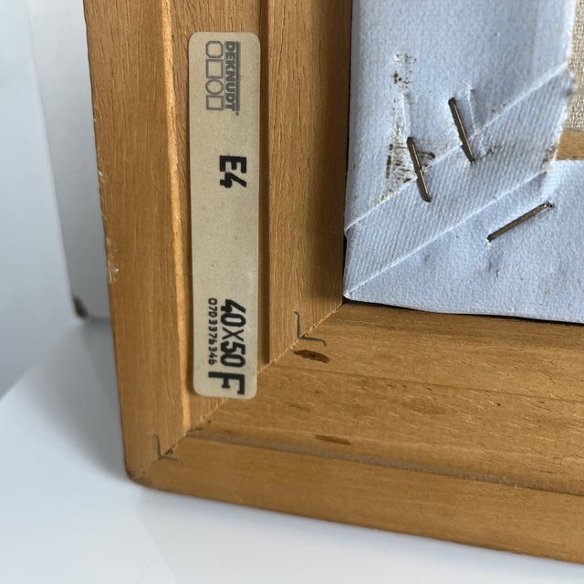 Frederik, Floral Still Life, 1950s, Oil on Canvas, Framed For Sale - Image 7 of 9