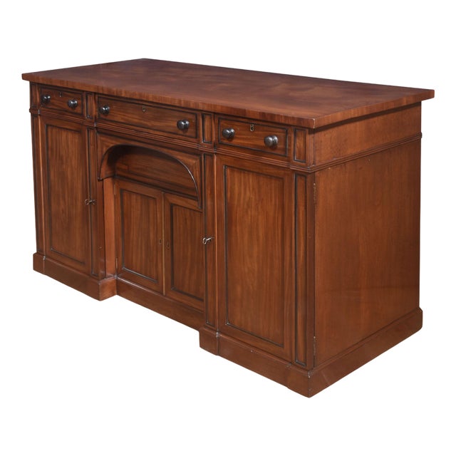 Regency Mahogany 4-Door Sideboard For Sale