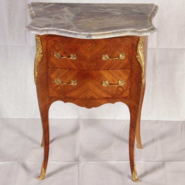 Antique Small Rococo Chest of Drawers, 1940 For Sale - Image 11 of 18