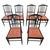 Scandinavian Modern Model Charlotte Dining Chairs in Black Lacqured Wood from Asko, 1960s, Set of 6 For Sale - Image 18 of 18