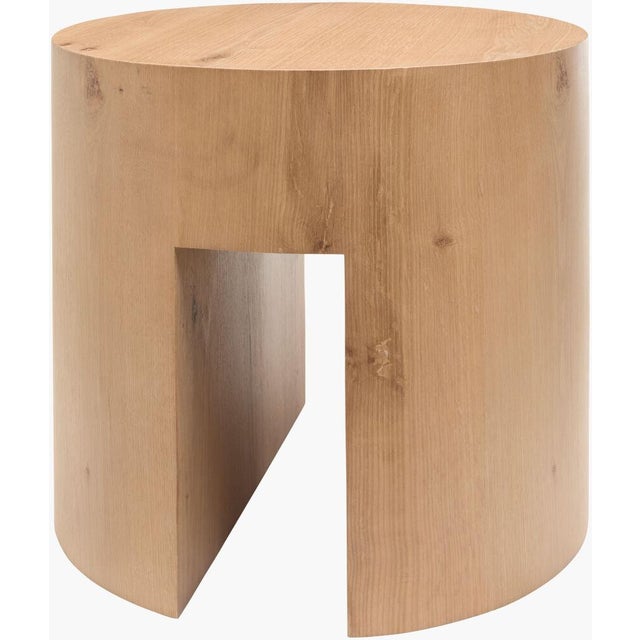 Contemporary Becki Owens x SURYA Whitly End Table Brown For Sale - Image 3 of 3