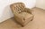 Baker Furniture Company Baker Furniture Stately Homes Collection Late Victorian Tufted Leather Club Chair For Sale - Image 4 of 13