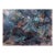 Space Abstract, Mid Century Abstract Expressionism With Grey, Black, Blue, Red by Rene Couturier For Sale