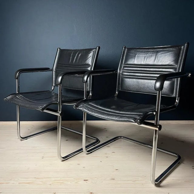 A pair of beautiful office chairs by Stol Kamnik were made in the mid-80s in Yugoslavia (designed by Mart Stam). Mart Stam...