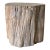 Antique Elm Wood Stump Table For Sale