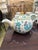 Boho Chic 1960s Deruta Italy Rooster Tea Set Majolica Boho Pottery - 27 Pieces For Sale - Image 3 of 8