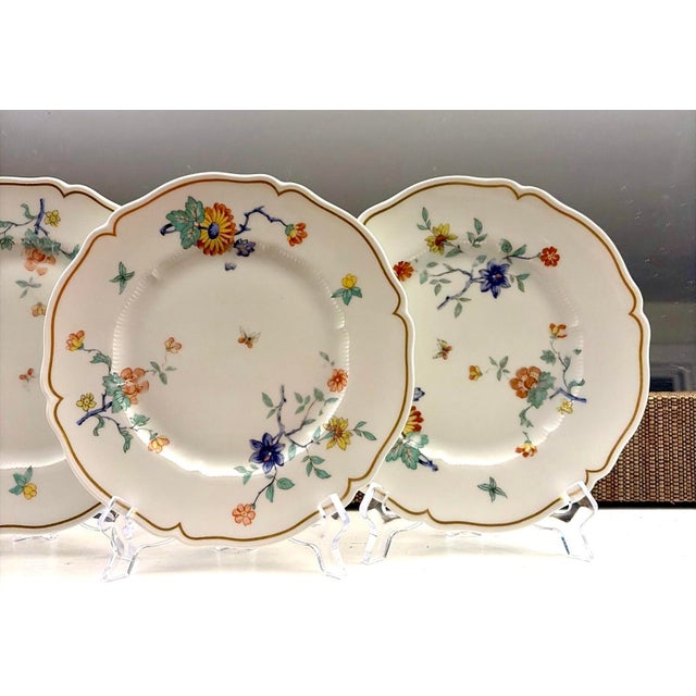White French Haviland Limoges Shalimar Plates - Set of 3 For Sale - Image 8 of 10