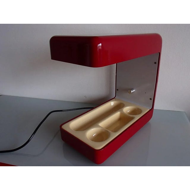 Artemide Mid-Century Table Lamp with Organizer from Artemide For Sale - Image 4 of 9