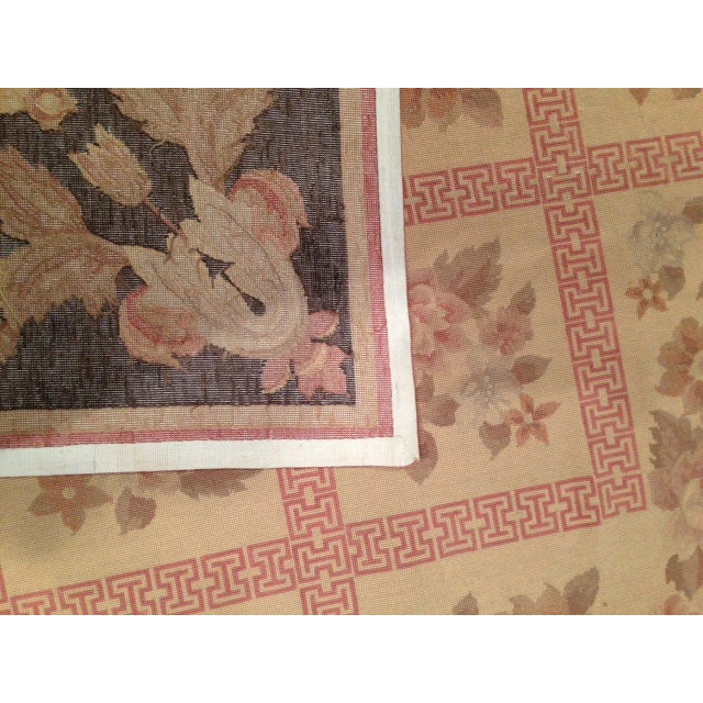 Modern Aubusson Rug - 8'4" X 11'5" For Sale - Image 4 of 5