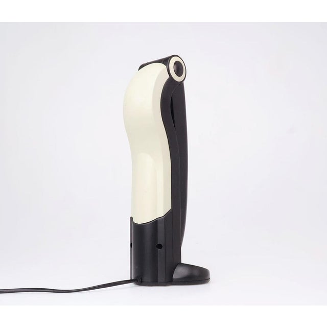 Black Vintage Toucan Table Lamp by H.T. Huang Huangslite, 1980s For Sale - Image 8 of 14