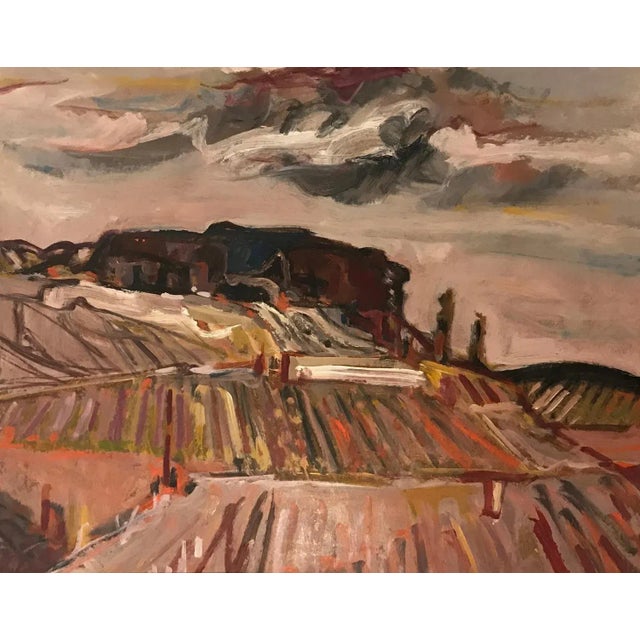 Jean Krillé, Tableau No. 74, Oil on Wood, 1989 For Sale - Image 7 of 7