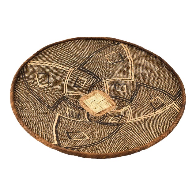 Early 20th Century Tonga Binga Basket 22 Inch For Sale