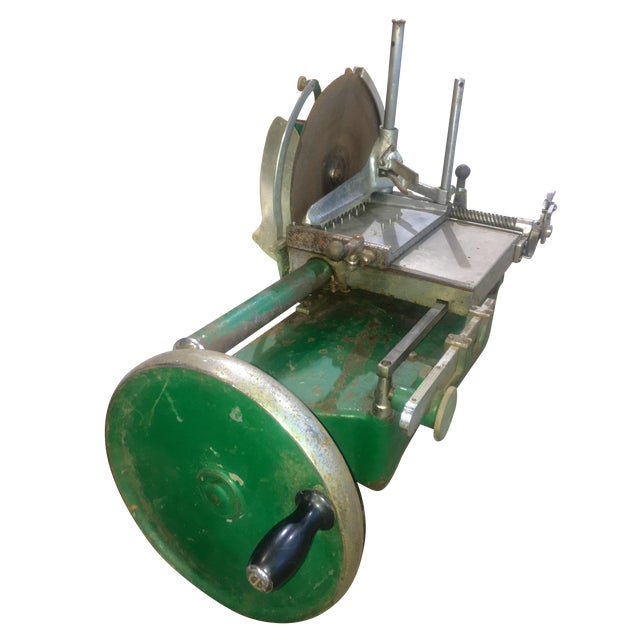 Antique Berkel Hand Crank Deli Meat Slicer Chairish