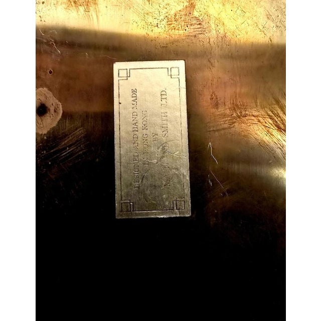 Maitland - Smith Mid 20th Century Maitland-Smith Hessian Soldier Style Brass Doorstop For Sale - Image 4 of 7