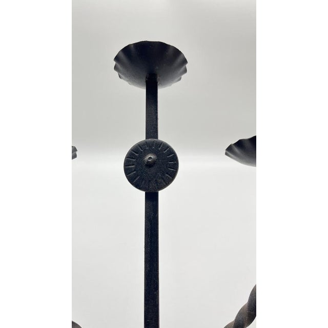 Brutalist Vintage Brutalist Candlestick, 1950s For Sale - Image 3 of 7