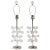 Rock Crystal & Nickel Orb Tree Lamps - a Pair For Sale In Jacksonville, FL - Image 6 of 6