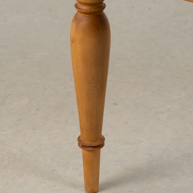 Pair of 19th Century Swedish Pine Demilune Console Tables For Sale - Image 15 of 17