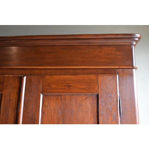 Antique Cabinet in Oak For Sale - Image 4 of 9