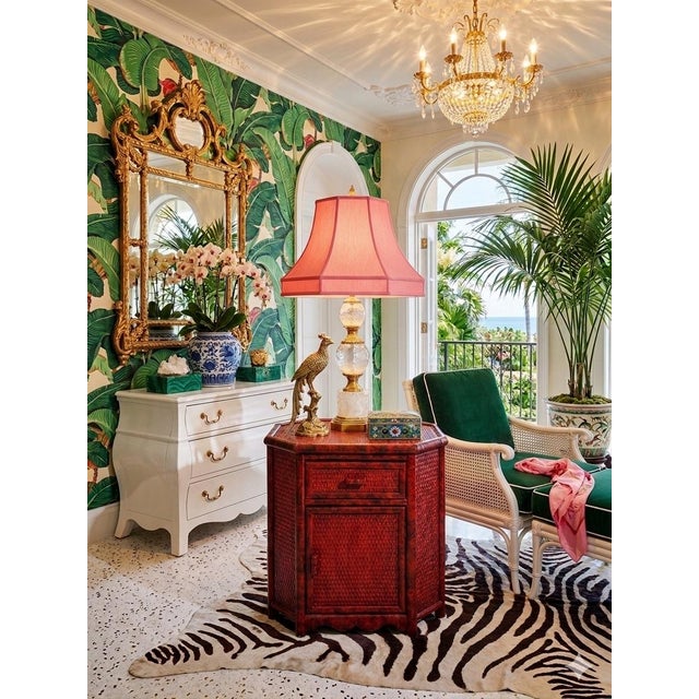 Imagine a room that whispers of 1970s Milanese penthouses and the unapologetic glamour of a high-gloss Hollywood library....