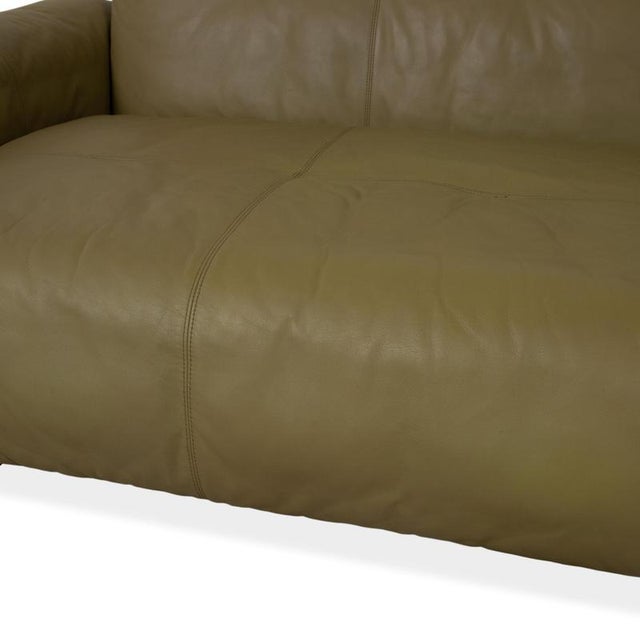 Three-Seater Leather Sofa from Rolf Benz For Sale - Image 6 of 13