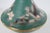 Green Mid Century Green Enameled Brass Tripod Vase Made in Israel Figural Motif 5002b For Sale - Image 8 of 14