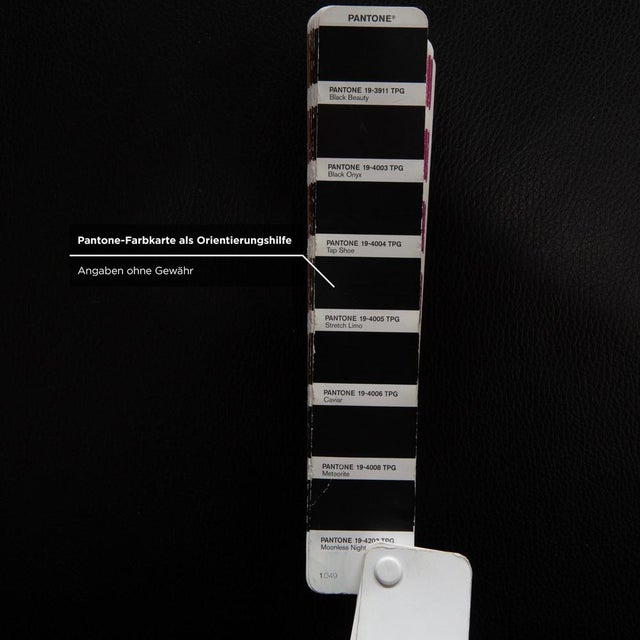 Black Leather Lucca Two-Seater Sofa with Headrest from Willi Schillig For Sale - Image 11 of 16