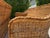 Vintage 72” Handwoven Rattan Sofas With Large Braid Trim, Pair For Sale - Image 9 of 17