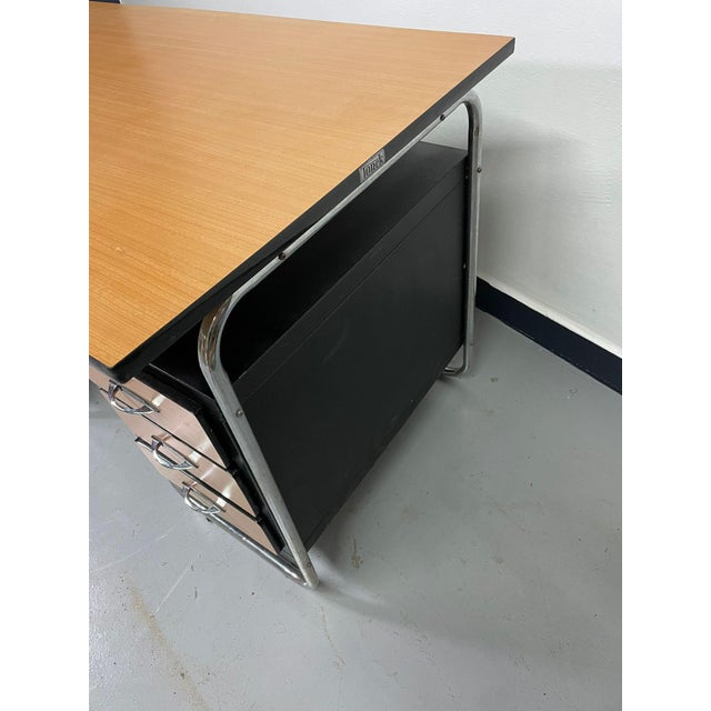 Metal Bauhaus Desk from Torck, Belgium, 1950s For Sale - Image 7 of 14