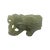Detail Chinese Hand Carved Natural Jade Lucky Pixiu Figure Pendant For Sale