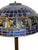 Tiffany Studios Blue Geometric Turtleback Table Lamp. u.s.a. 1910's. For Sale In Los Angeles - Image 6 of 12
