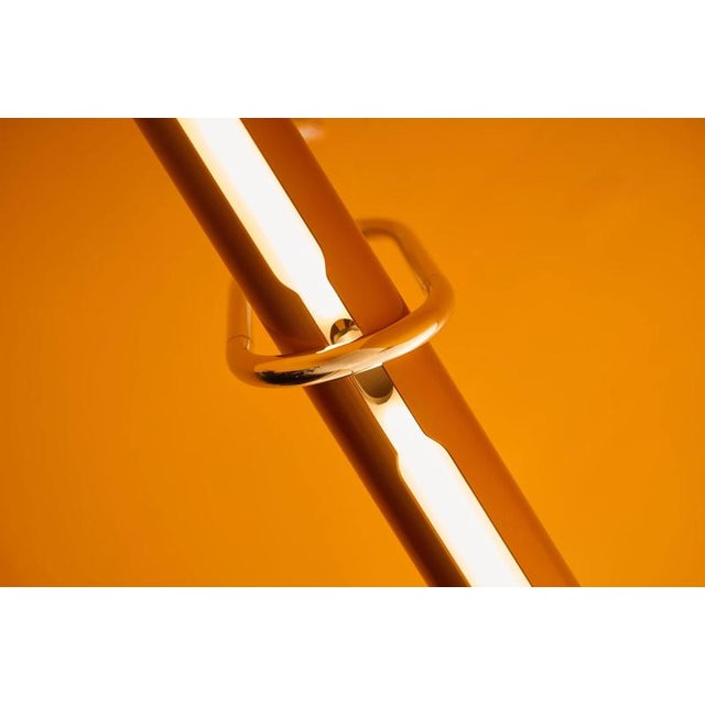 Frozen Apricot Calame Pendant Lamp by Jennifer Midoz For Sale - Image 4 of 8