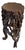 Rustic Vintage Carved Natural Tree Root Wood Pedestal For Sale - Image 3 of 3