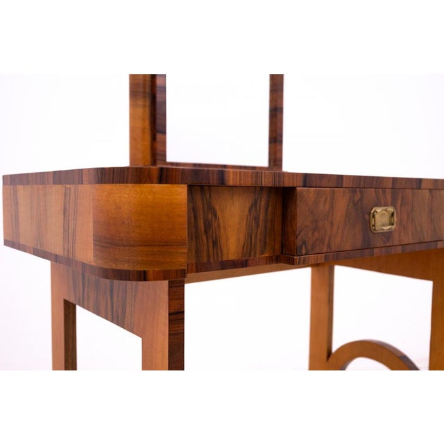 Art Deco Dressing Table, Poland, 1930s For Sale - Image 6 of 9