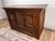 1900 - 1909 Antique English Oak Court Cabinet With Linen Fold Carved Panels From St. Joseph’s Abby For Sale - Image 5 of 11
