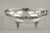 Victorian Vintage Wallace 214 Victorian Style Silver Plated Oval Footed Fruit Bowl For Sale - Image 3 of 11